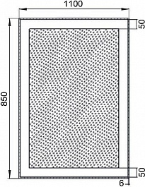 Aquanet Зеркало Алассио 85x110 – фотография-4